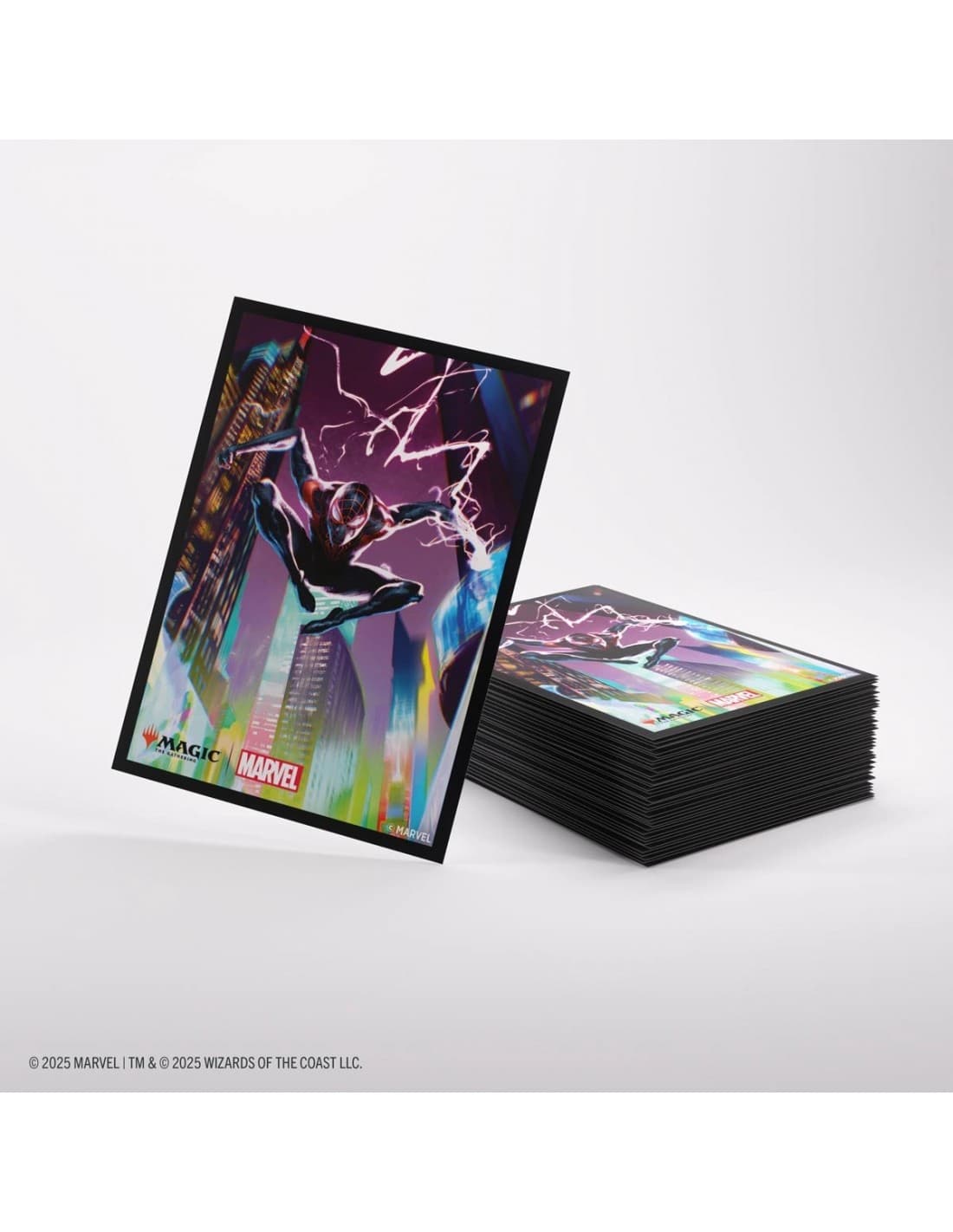Spider Man Miles Morales - Marvel's Spider Man - Art Sleeves - 105 stk - plastiklommer - Magic the Gathering - Gamegenic