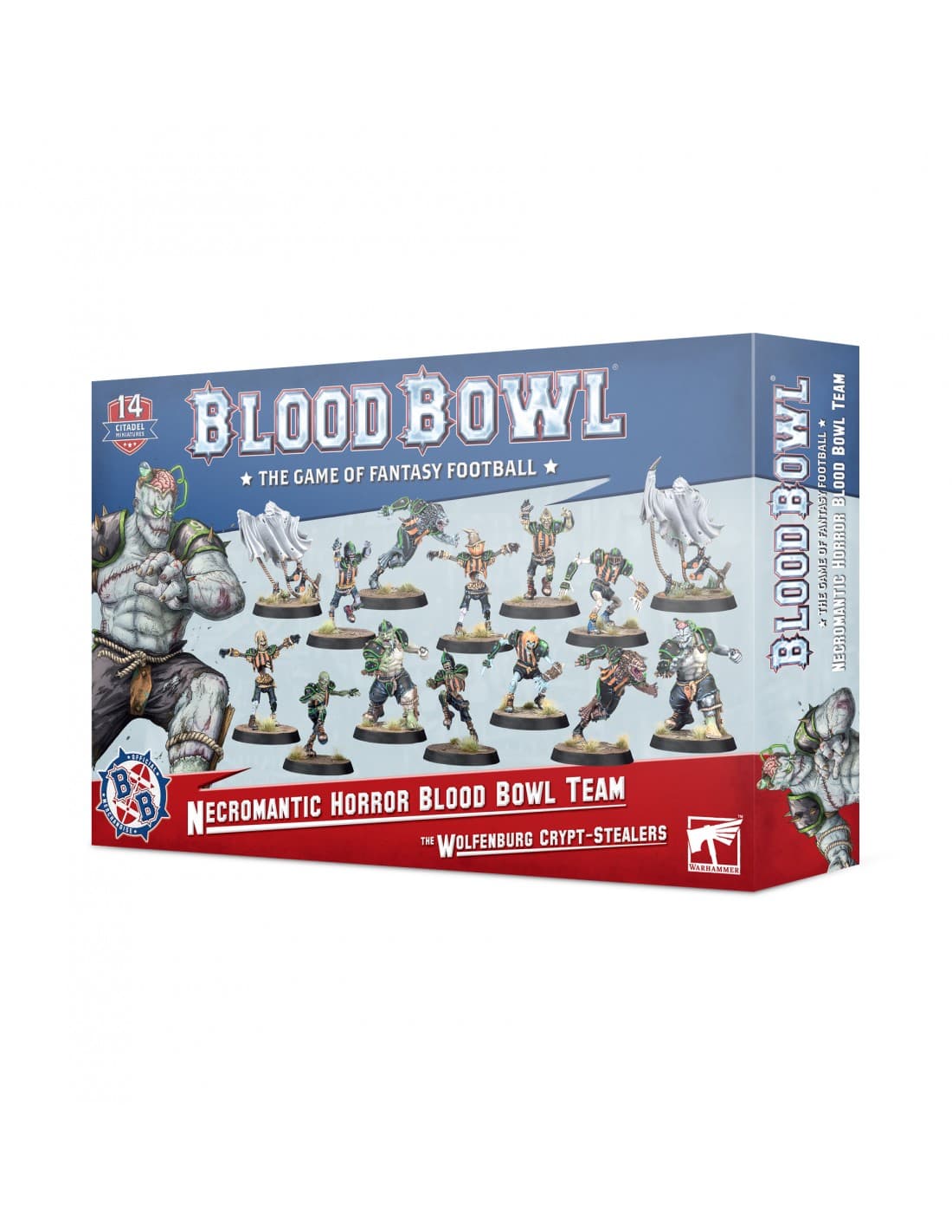 Necromantic Horror Blood Bowl Team - The Wulfenburg Crypt-Stealers - Games Workshop