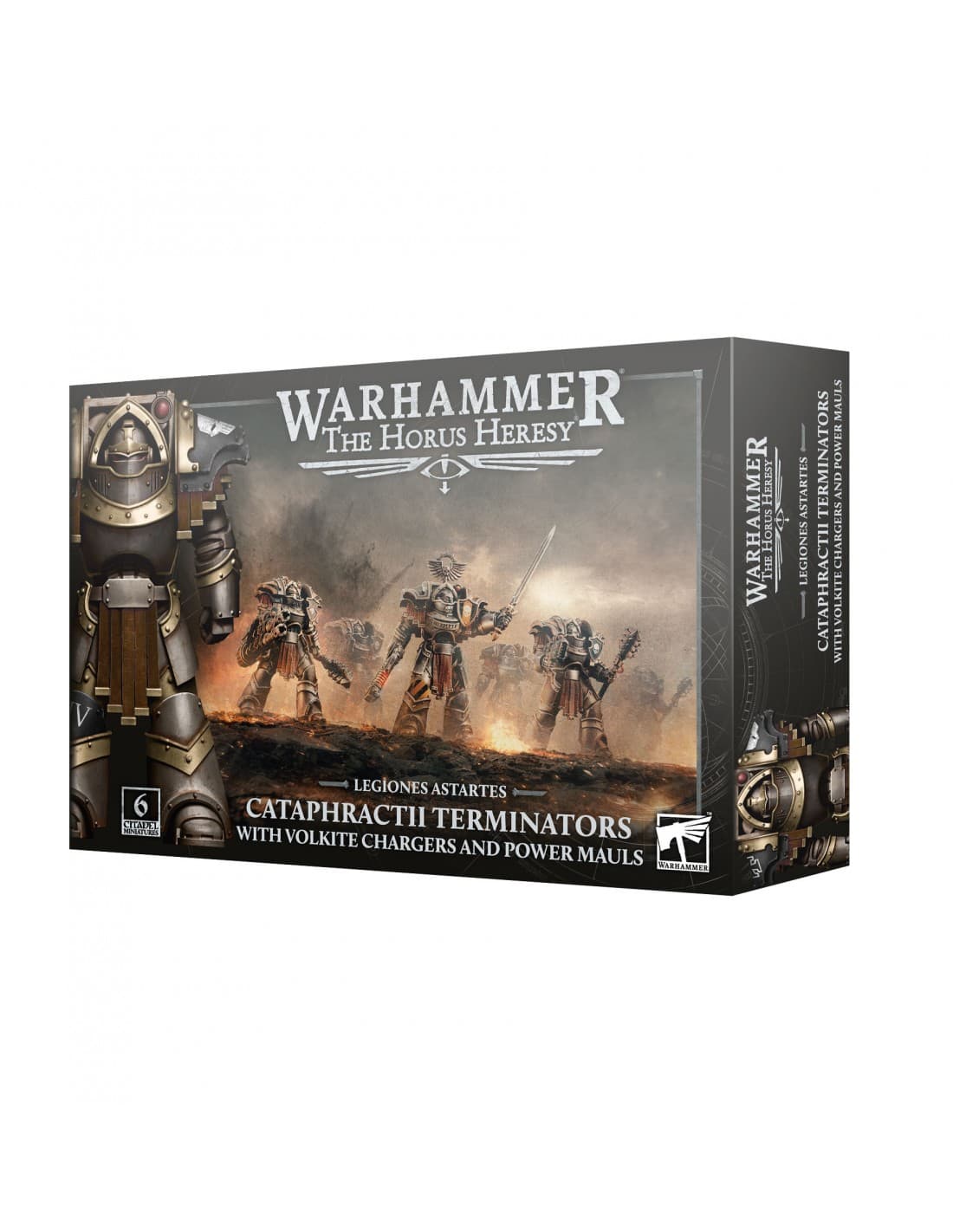 Cataphractii Terminators with Volkite Chargers and Power Mauls - Legiones Astartes - The Horus Heresy - Games Workshop