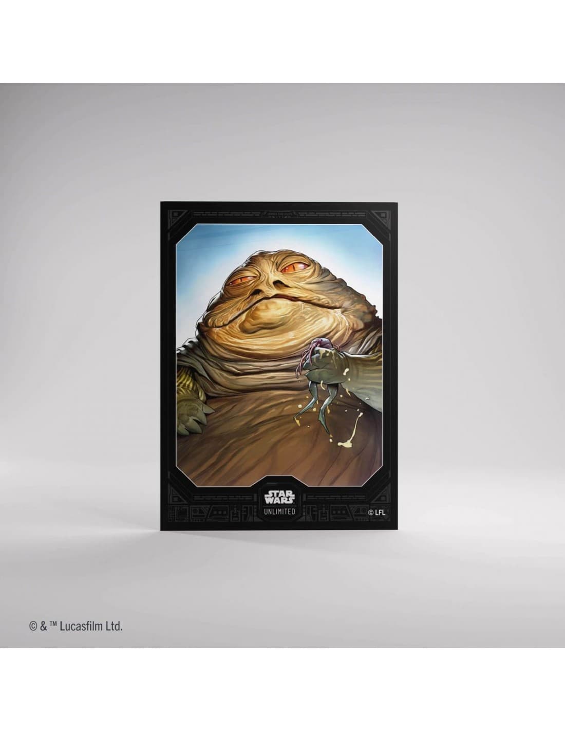 Jabba the Hutt - Art Sleeves 60 stk - Plastiklommer - A Lawless Time - Star Wars Unlimited - Gamegenic