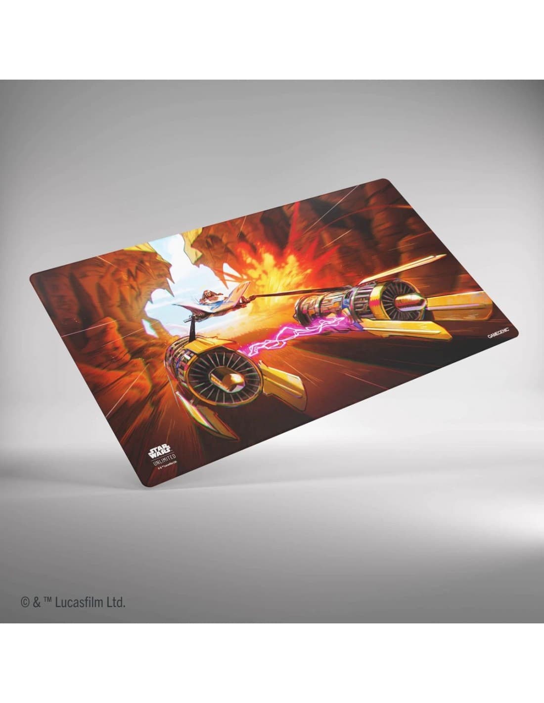 Anakin's Podracer - Playmat - A Lawless Time - Star Wars Unlimited - Gamegenic