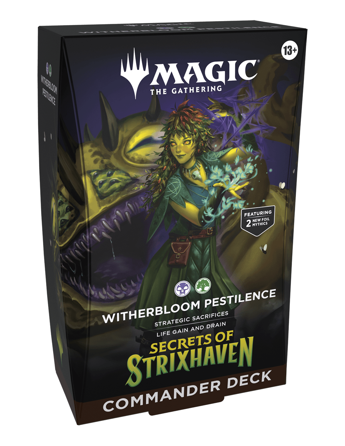 Witherbloom Pestilence Commander Deck - Secrets of Strixhaven - Magic the Gathering