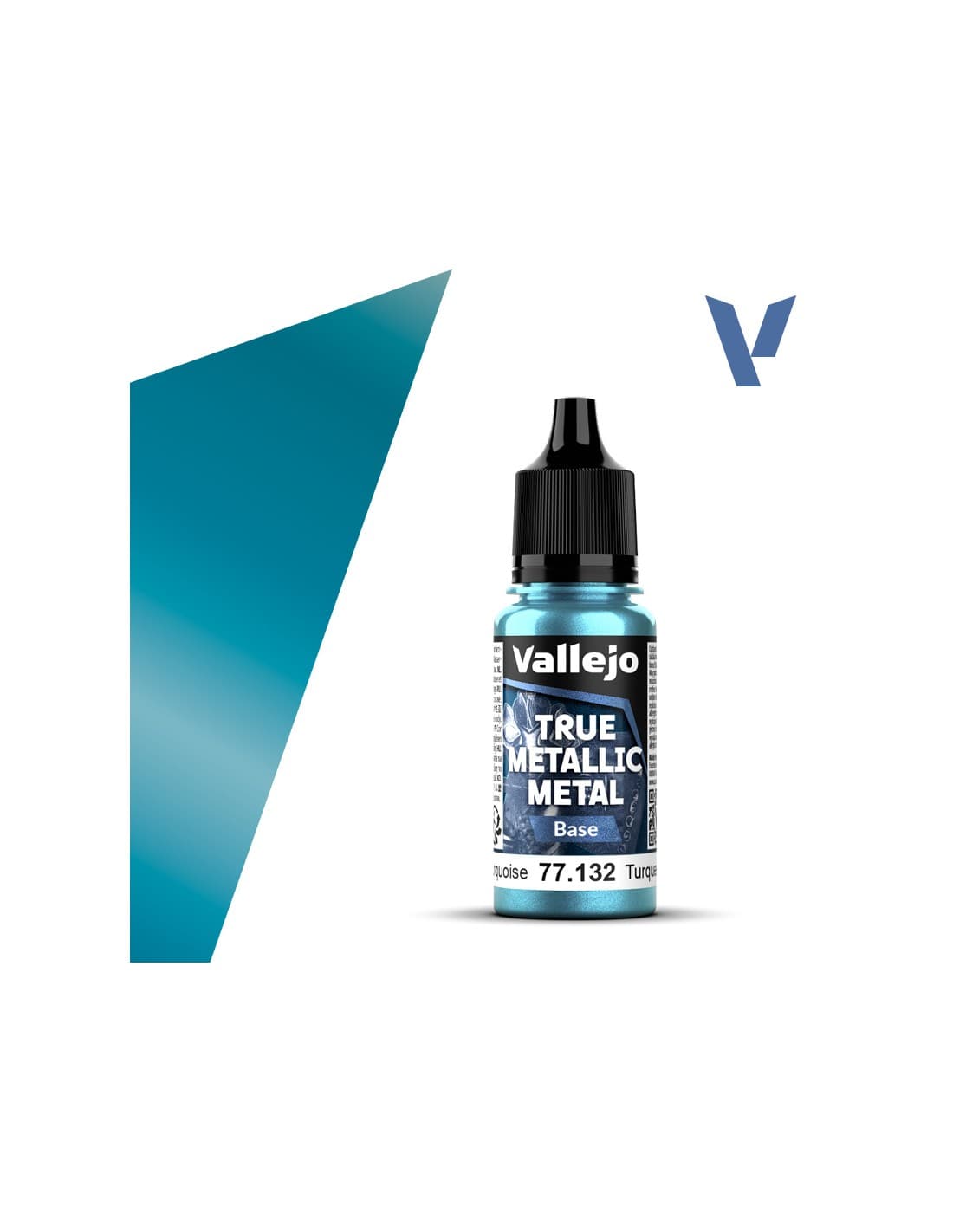 Hydra Turquoise Base - True Metallic Metal - Vallejo