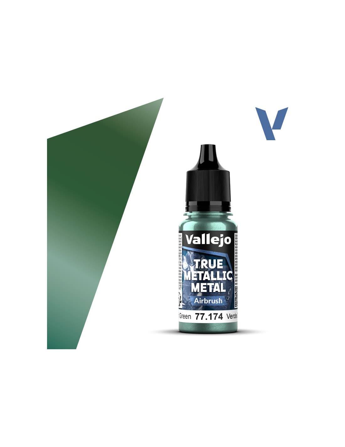 Dusken Green Airbrush - True Metallic Metal - Vallejo