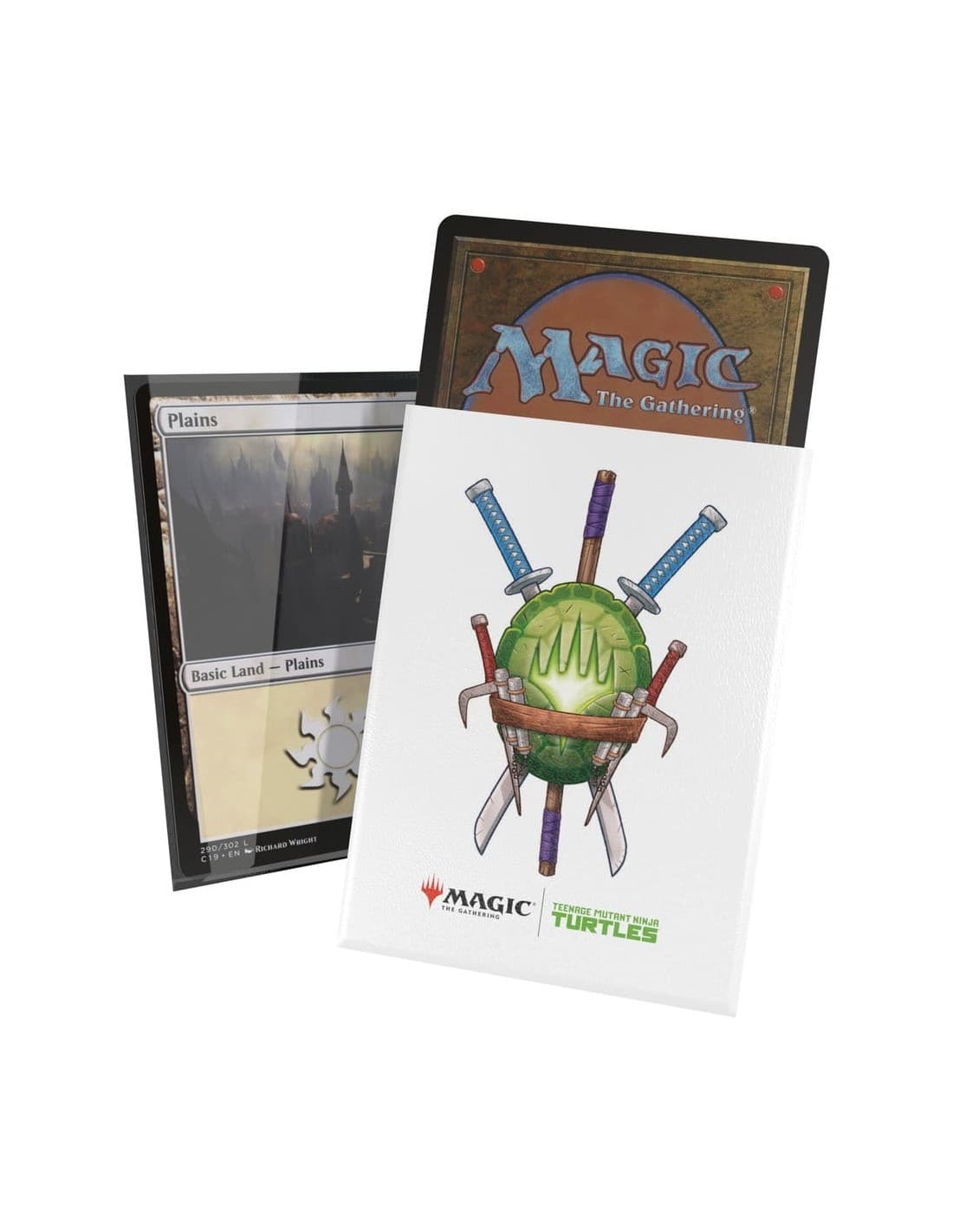 Planeswalker Turtle - Teenage Mutant Ninja Turtles - Art Sleeves 100 - Plastiklommer - Magic the Gathering - Ultimate Guard