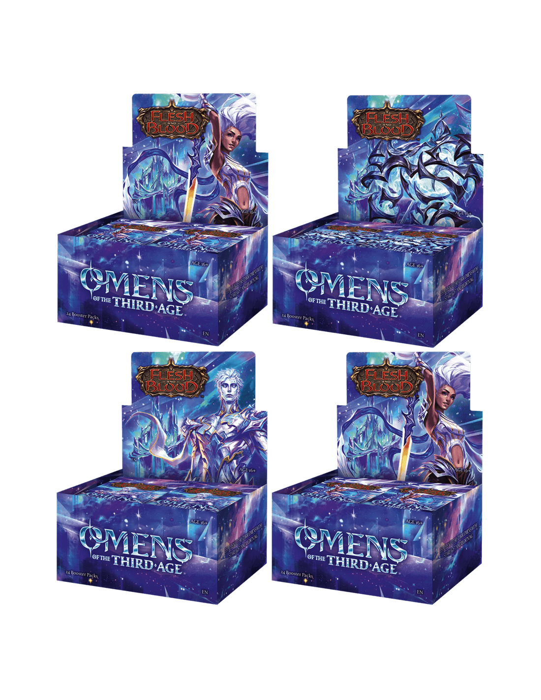 Omens of the Third Age Display Case - Flesh & Blood