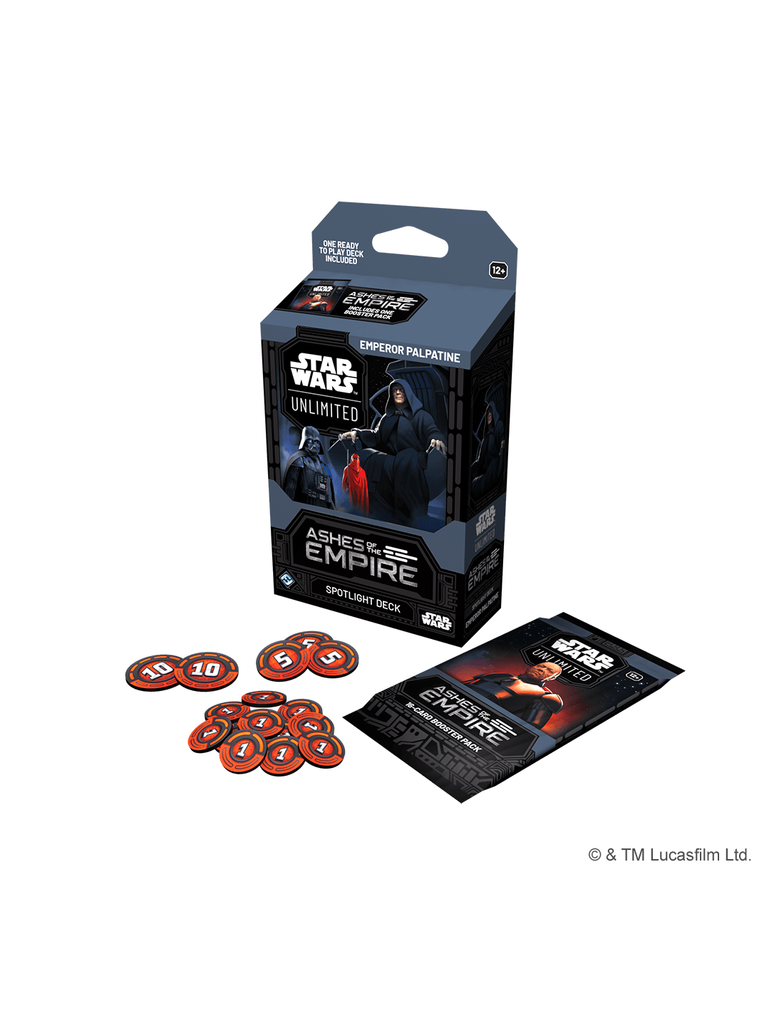 Spotlight Deck Emperor Palpatine - Ashes of the Empire - Star Wars Unlimited