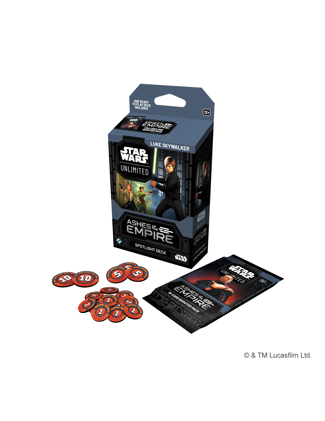Spotlight Deck Luke Skywalker - Ashes of the Empire - Star Wars Unlimited