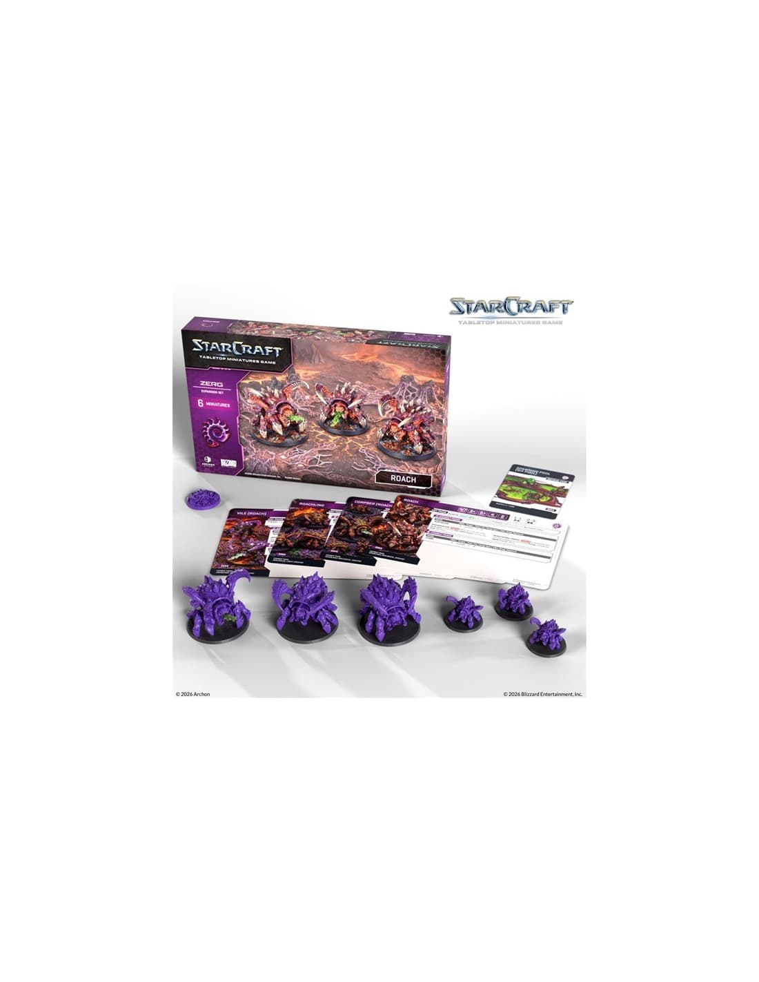 Roach - Zerg - Starcraft Tabletop Miniatures Game