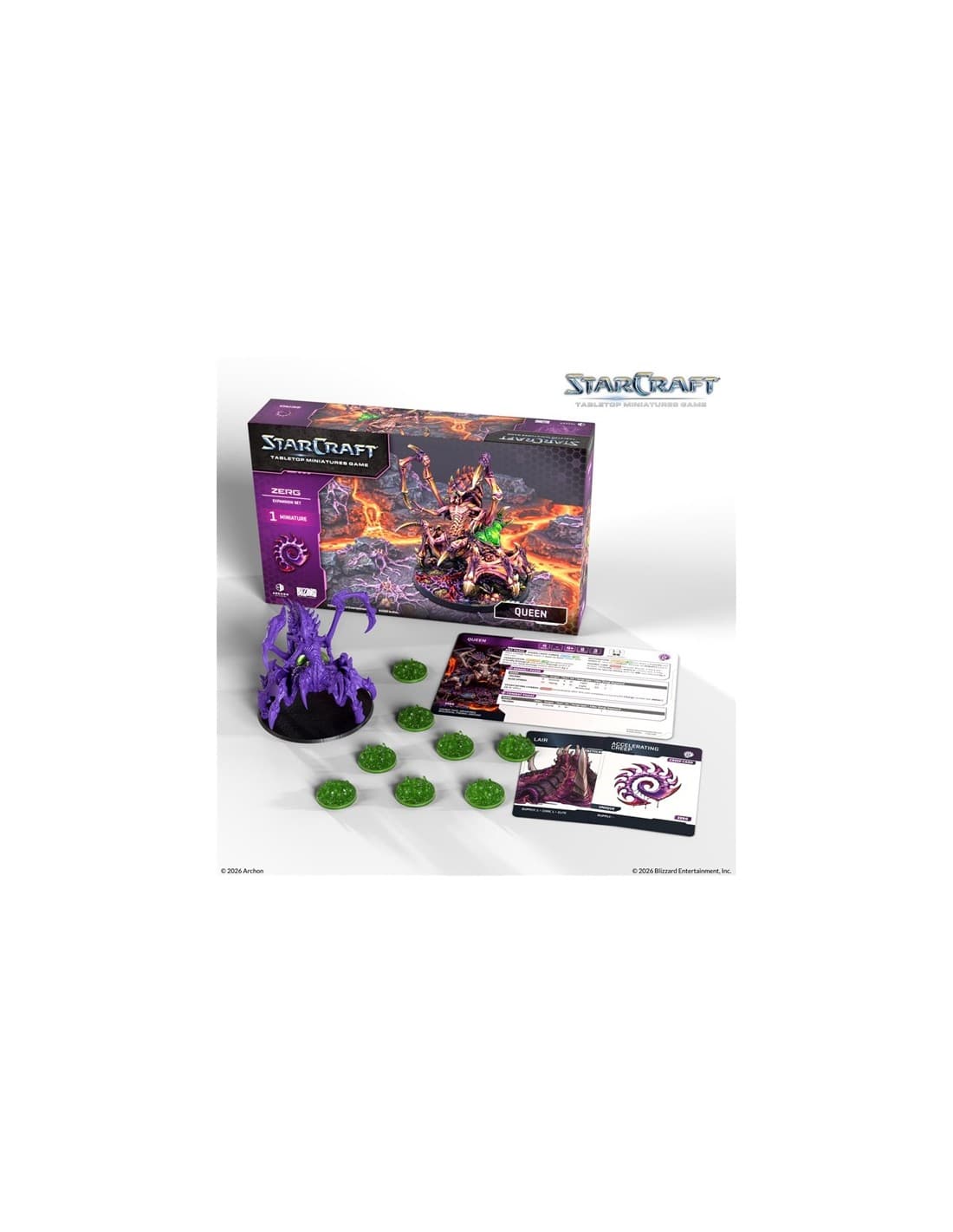 Queen - Zerg - Starcraft Tabletop Miniatures Game