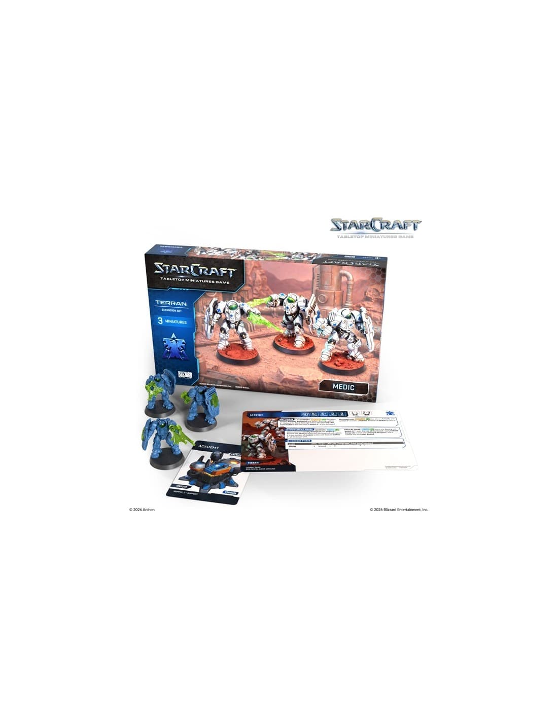 Medic - Terran - Starcraft Tabletop Miniatures Game