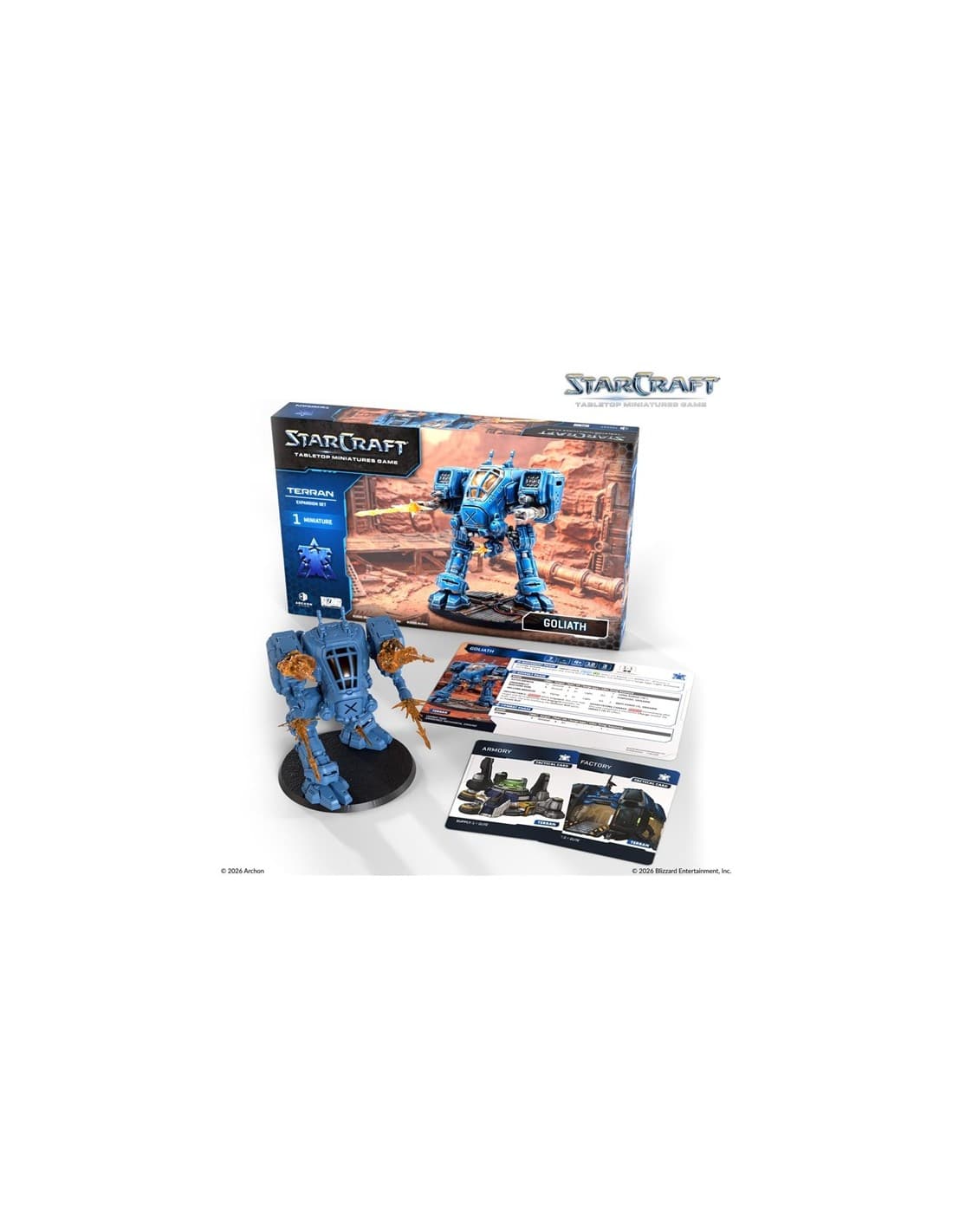Goliath - Terran - Starcraft Tabletop Miniatures Game