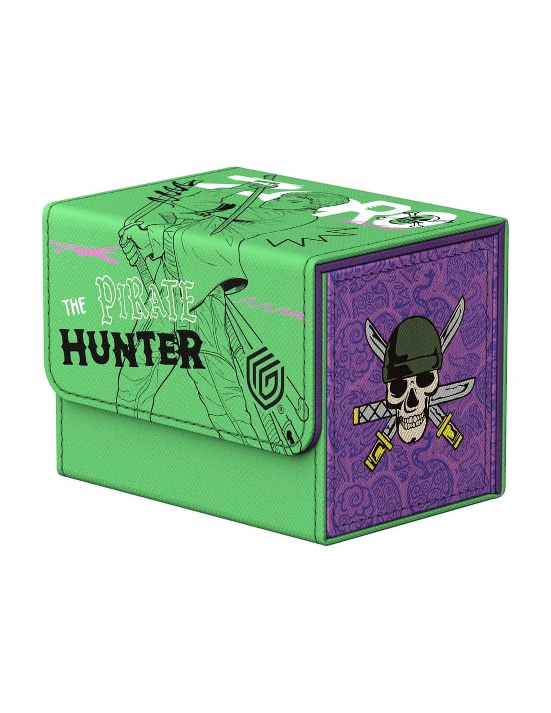 Zoro - One Piece - Sidewinder 80+ Xenoskin Deck box - Ultimate Guard