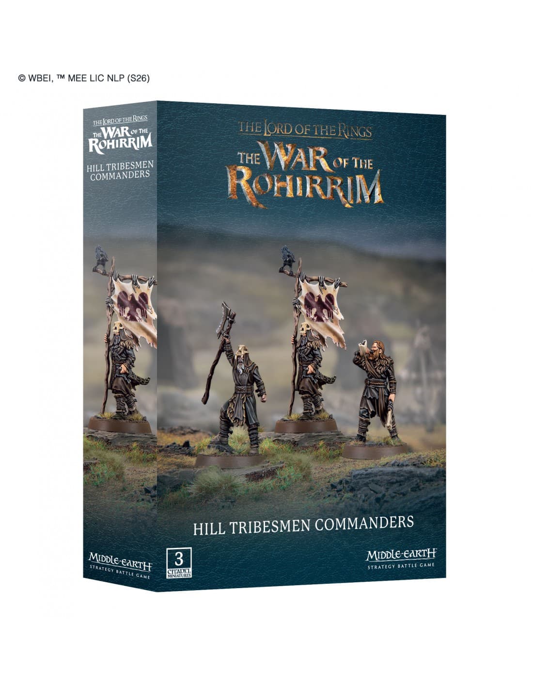 Hill Tribesmen Commanders - Middle Earth Strategy Battle Game - Games Workshop