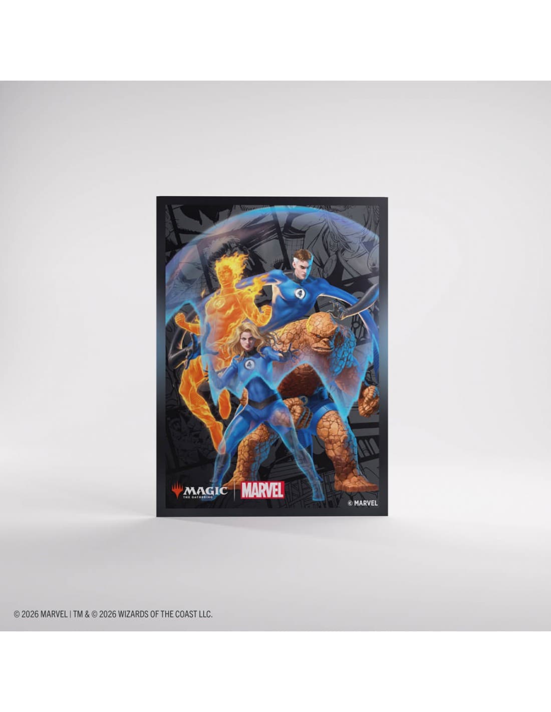 The Fantastic Four - Marvel Super Heroes - Art Sleeves - 105 stk - plastiklommer - Magic the Gathering - Gamegenic