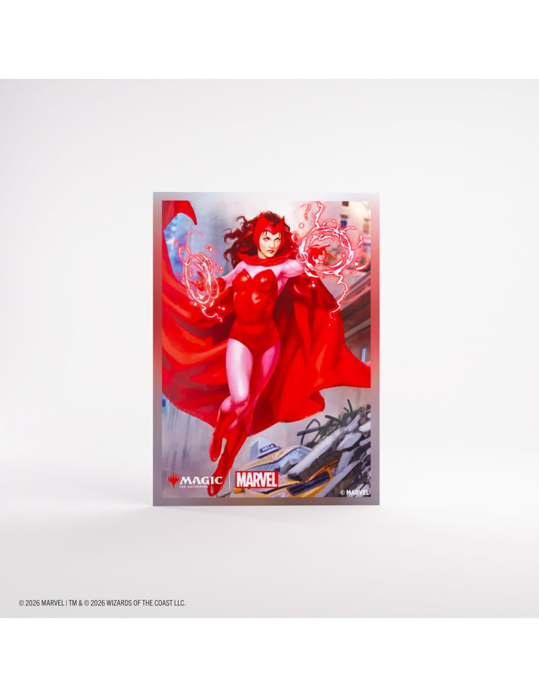 The Scarlet Witch - Marvel Super Heroes - Art Sleeves - 105 stk - plastiklommer - Magic the Gathering - Gamegenic