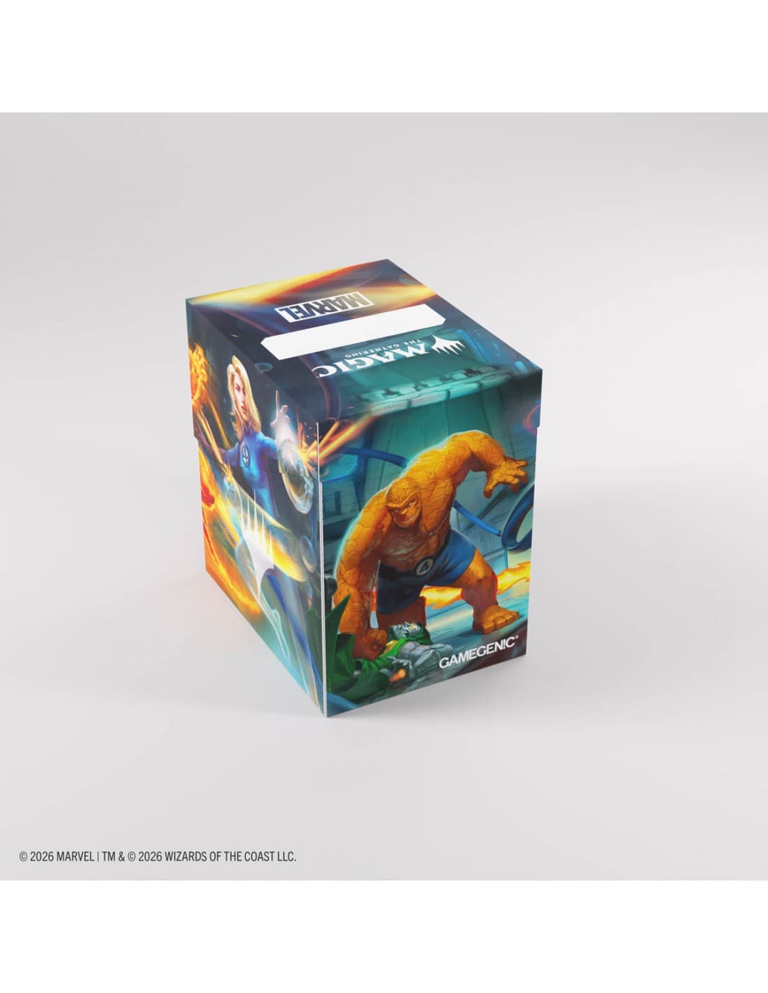 Fantastic Four Unleashed - Marvel Super Heroes - Soft Dynacrate 100+ Deck Box - Magic the Gathering - Gamegenic