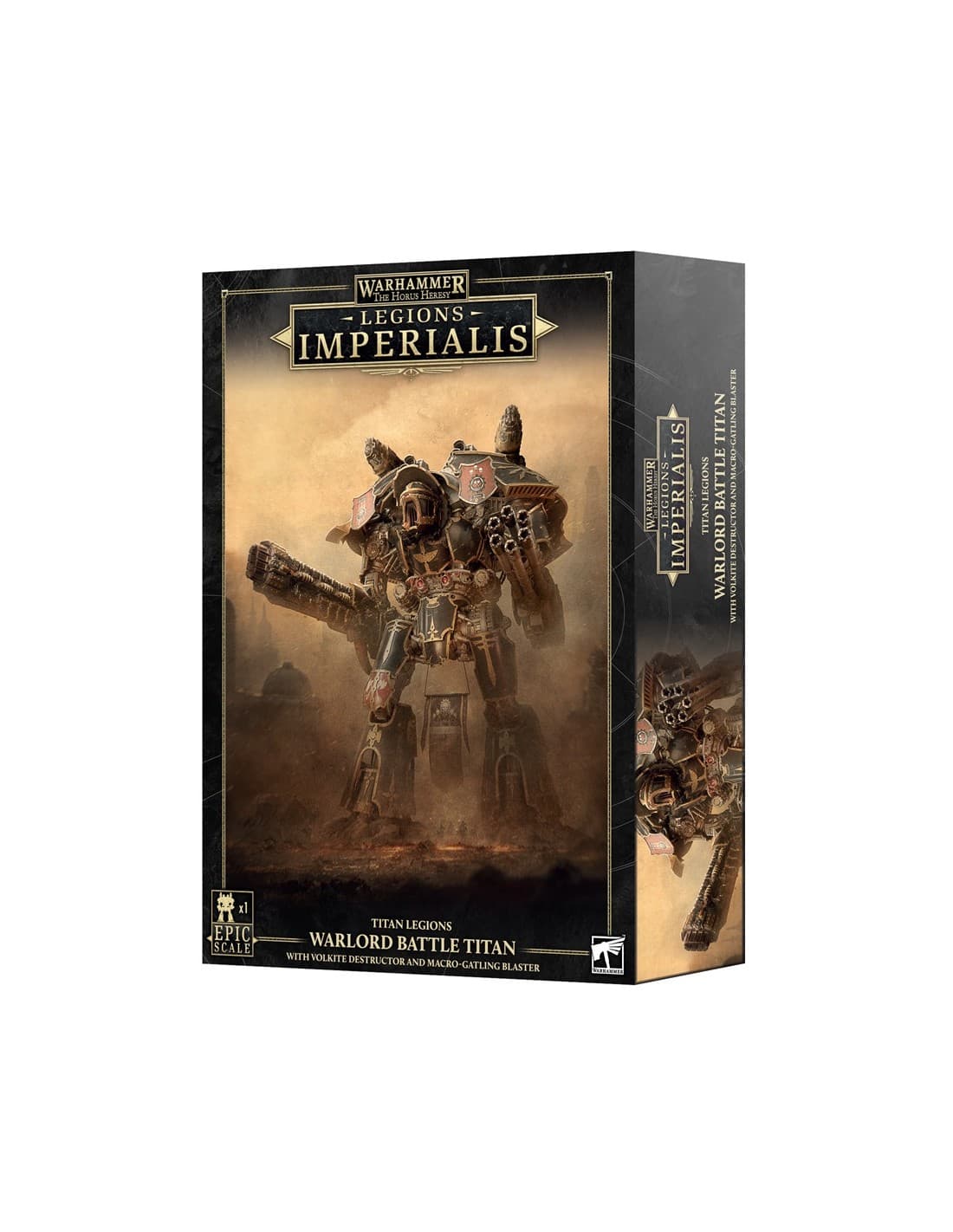 Warlord Battle Titan with Volkite Destructor and Macro-Gatling Blaster - Titan Legions - Legions Imperialis - Games Workshop