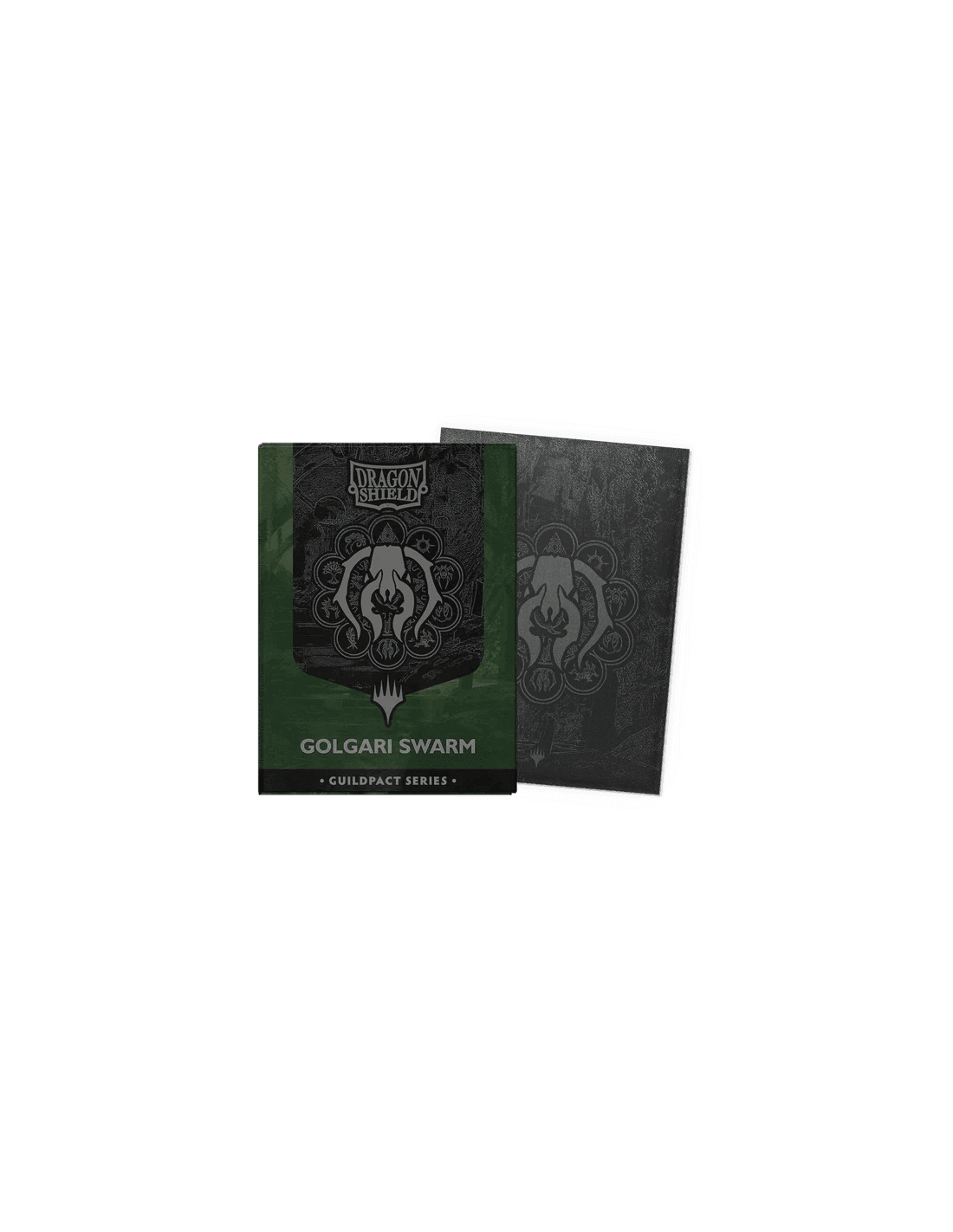 Golgari Swarm - Guildpact Series - Matte Dual Art Sleeves - 100 stk Plastiklommer - Dragon Shield