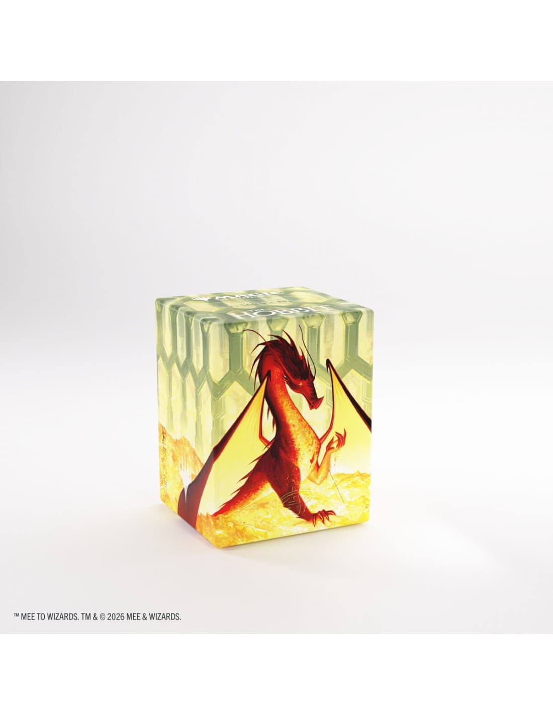Smaug the Golden - The Hobbit - Bastion 80+ XL Deck box - Magic the Gathering - Gamegenic