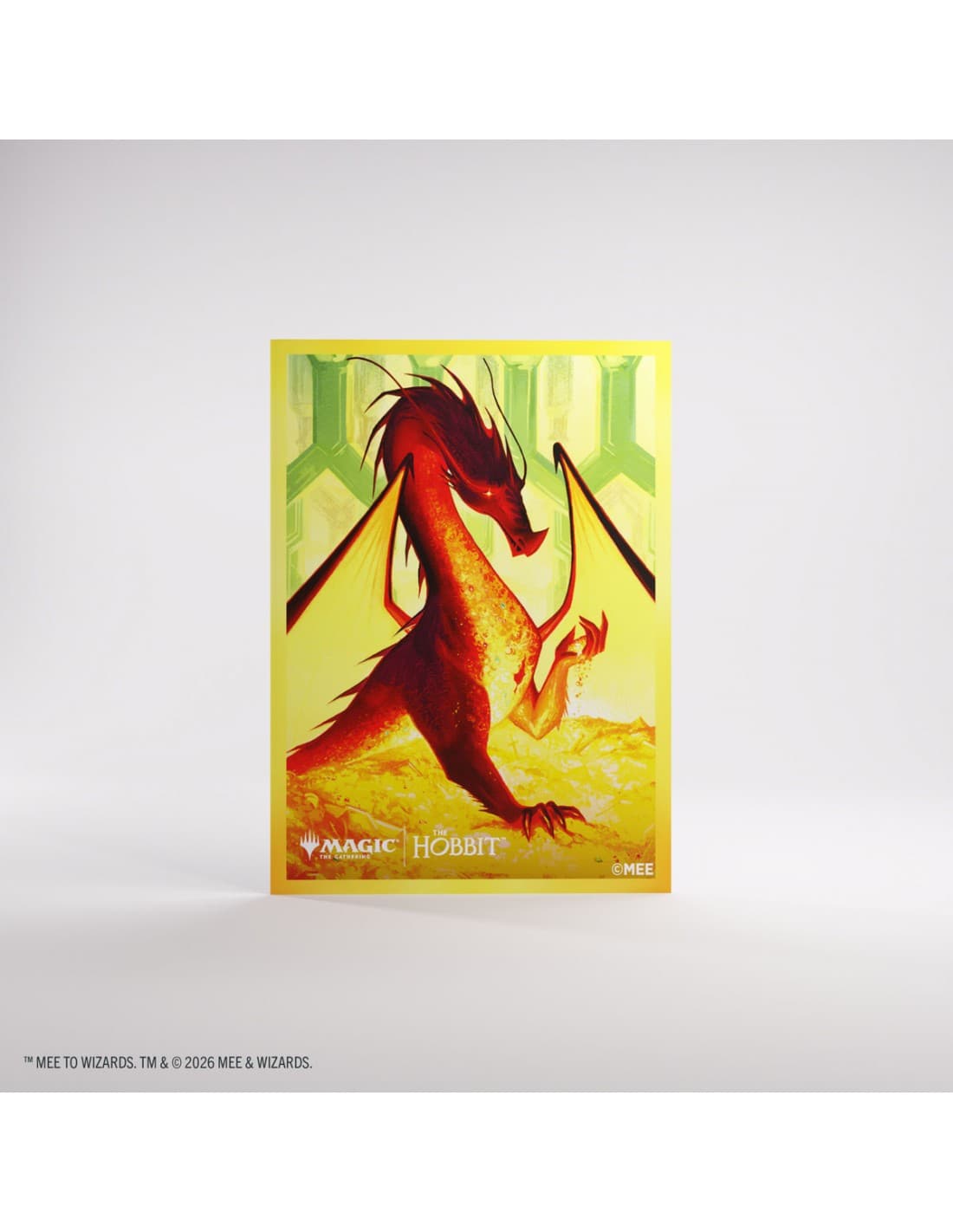 Smaug the Golden - The Hobbit - Art Sleeves - 105 stk - plastiklommer - Magic the Gathering - Gamegenic