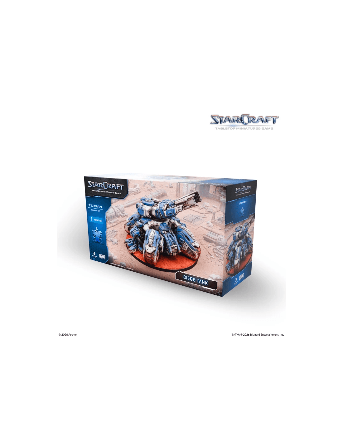 Siege Tank - Terran - Starcraft Tabletop Miniatures Game
