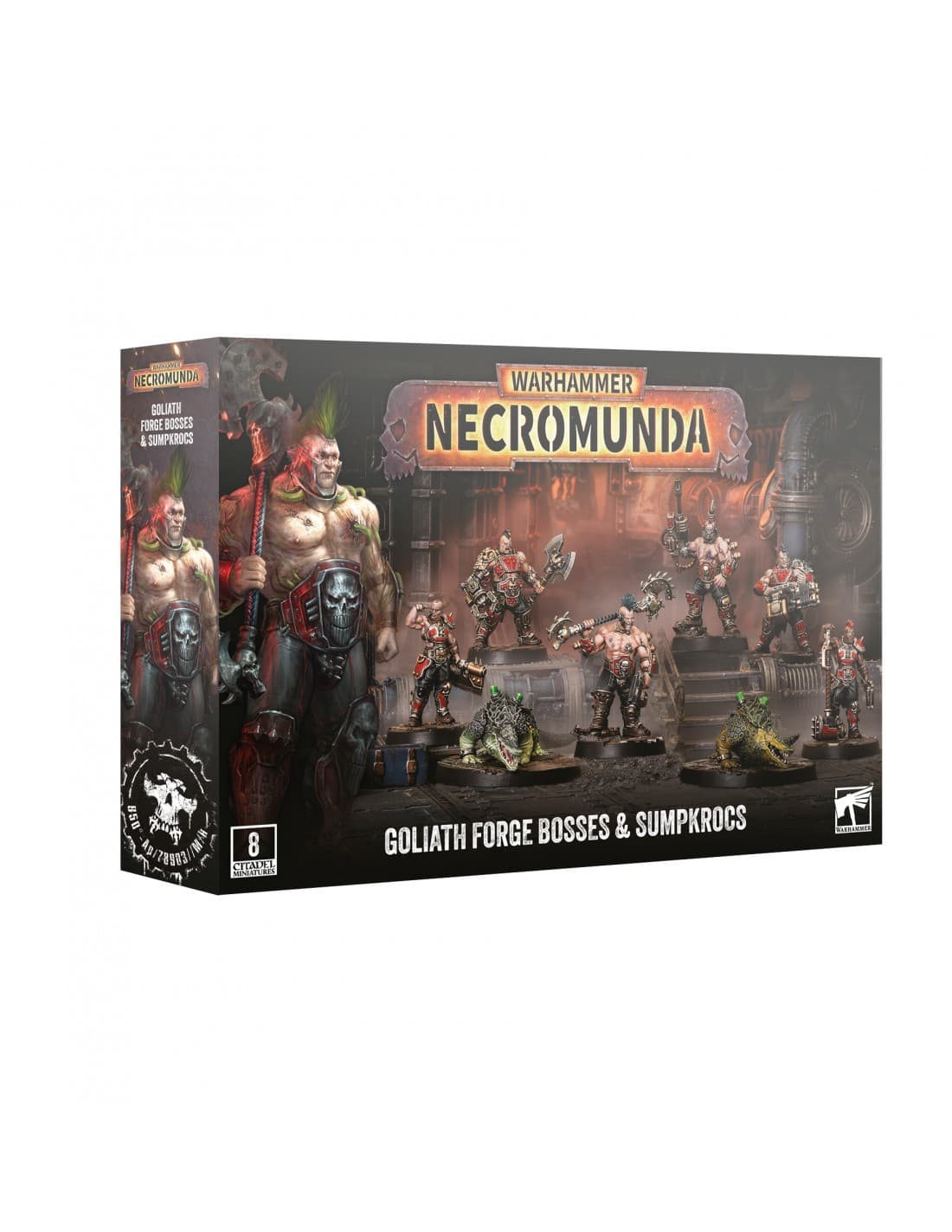 Goliath Forge Bosses & Sumpkrocs - House Goliath - Necromunda - Games Workshop