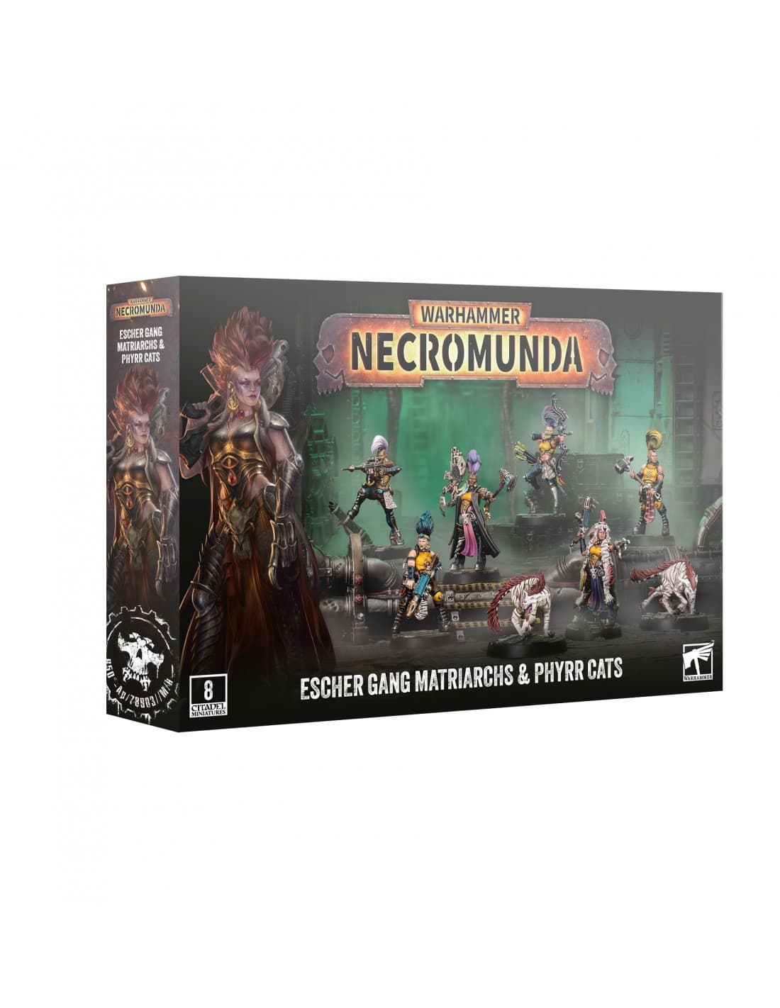 Escher Gang Matriarchs & Phyrr Cats- House Escher - Necromunda - Games Workshop